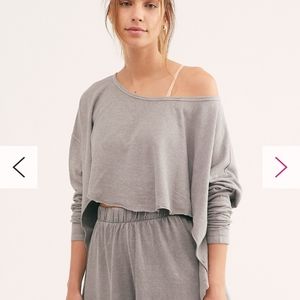 Free people throw and go set